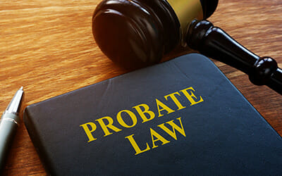 Van Gils Law Firm - Probate Law Legal Services - image shows probate law book